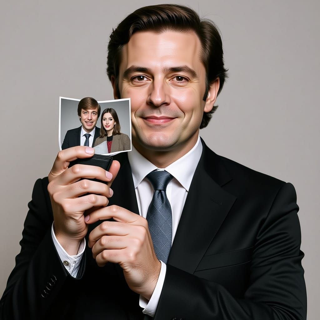 Tim Drake's Wallet Photograph