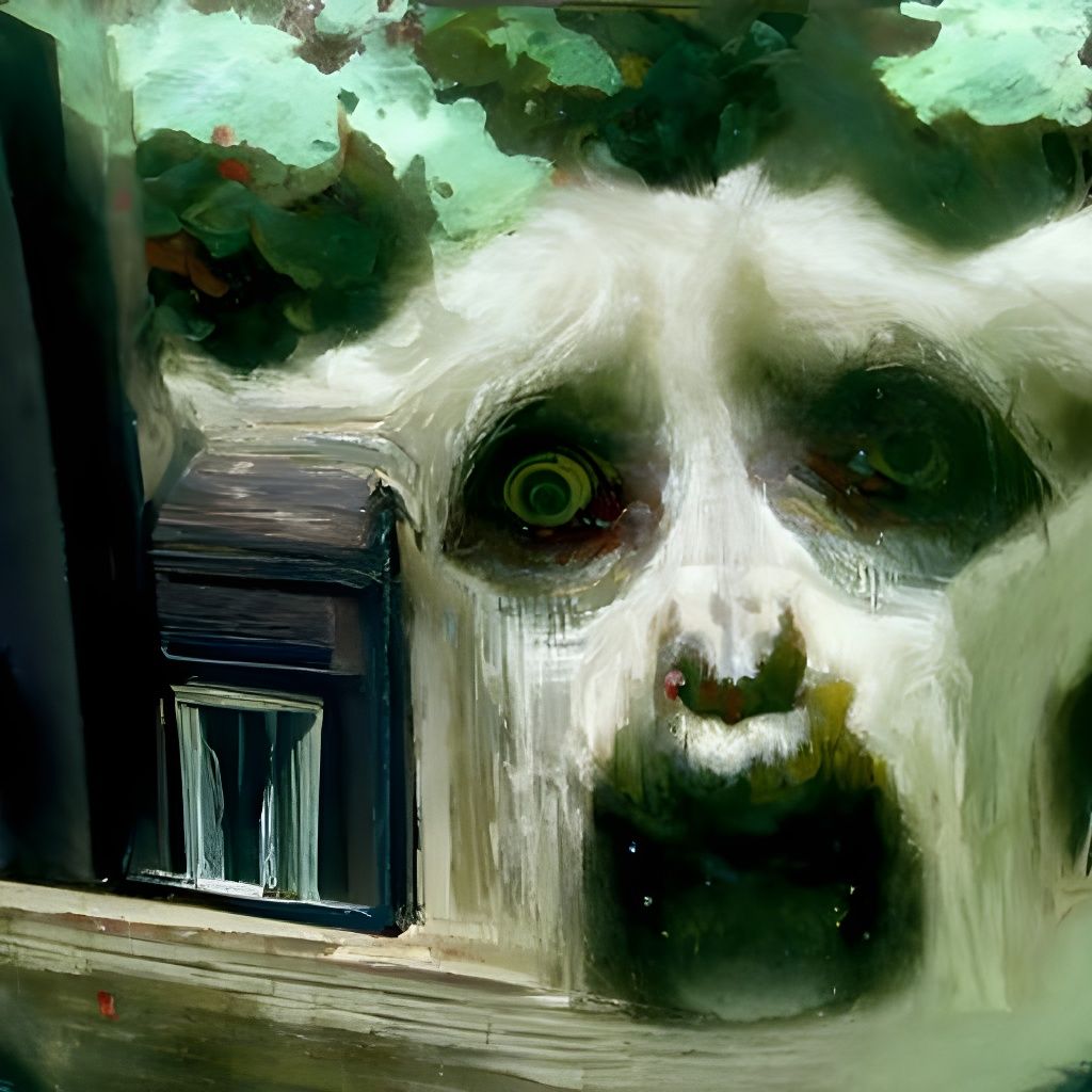 Creepy Face at the Window: Post-Impressionist Horror