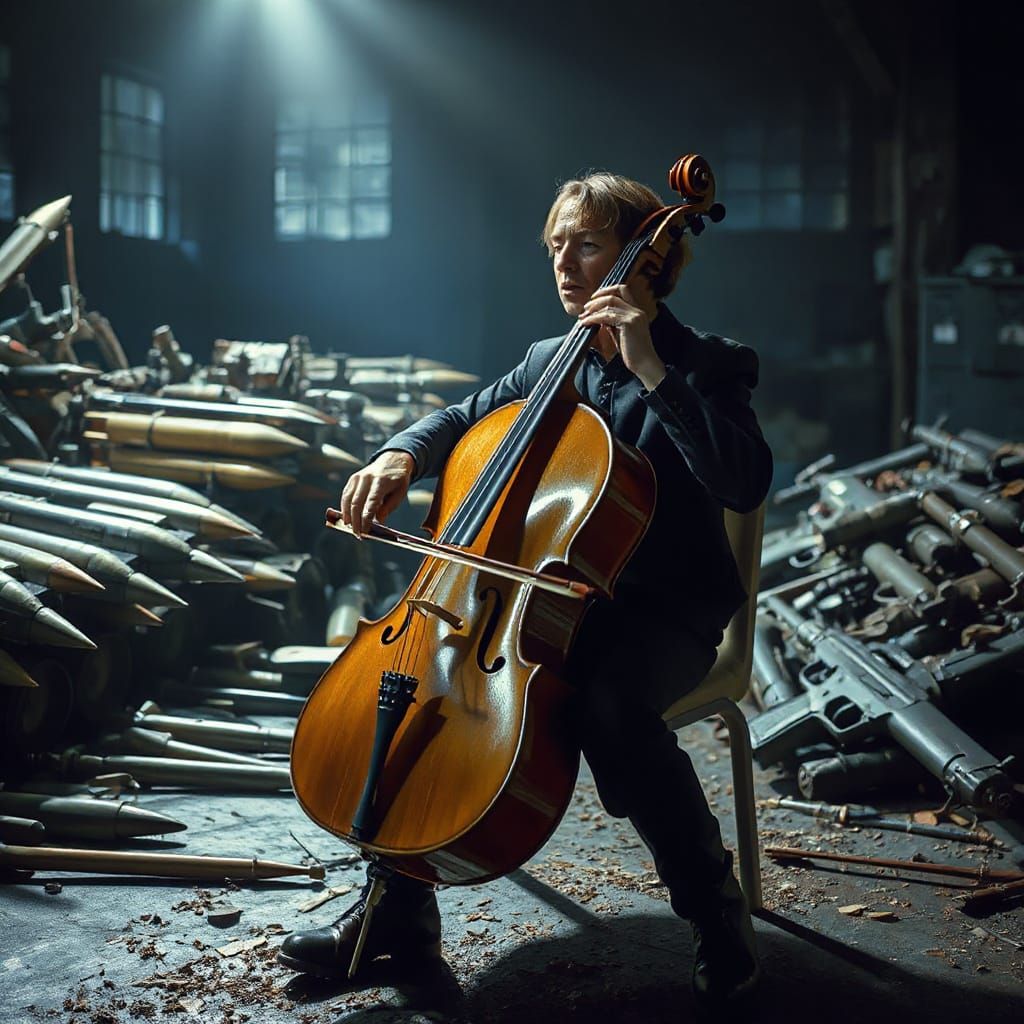 Cellist Transforms Armory into Symphony