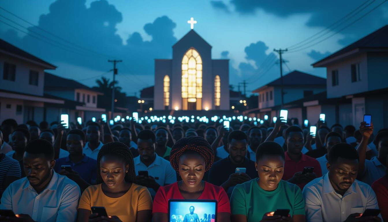 Nigerian City Night: Viral Video Sparks Fear and Shock