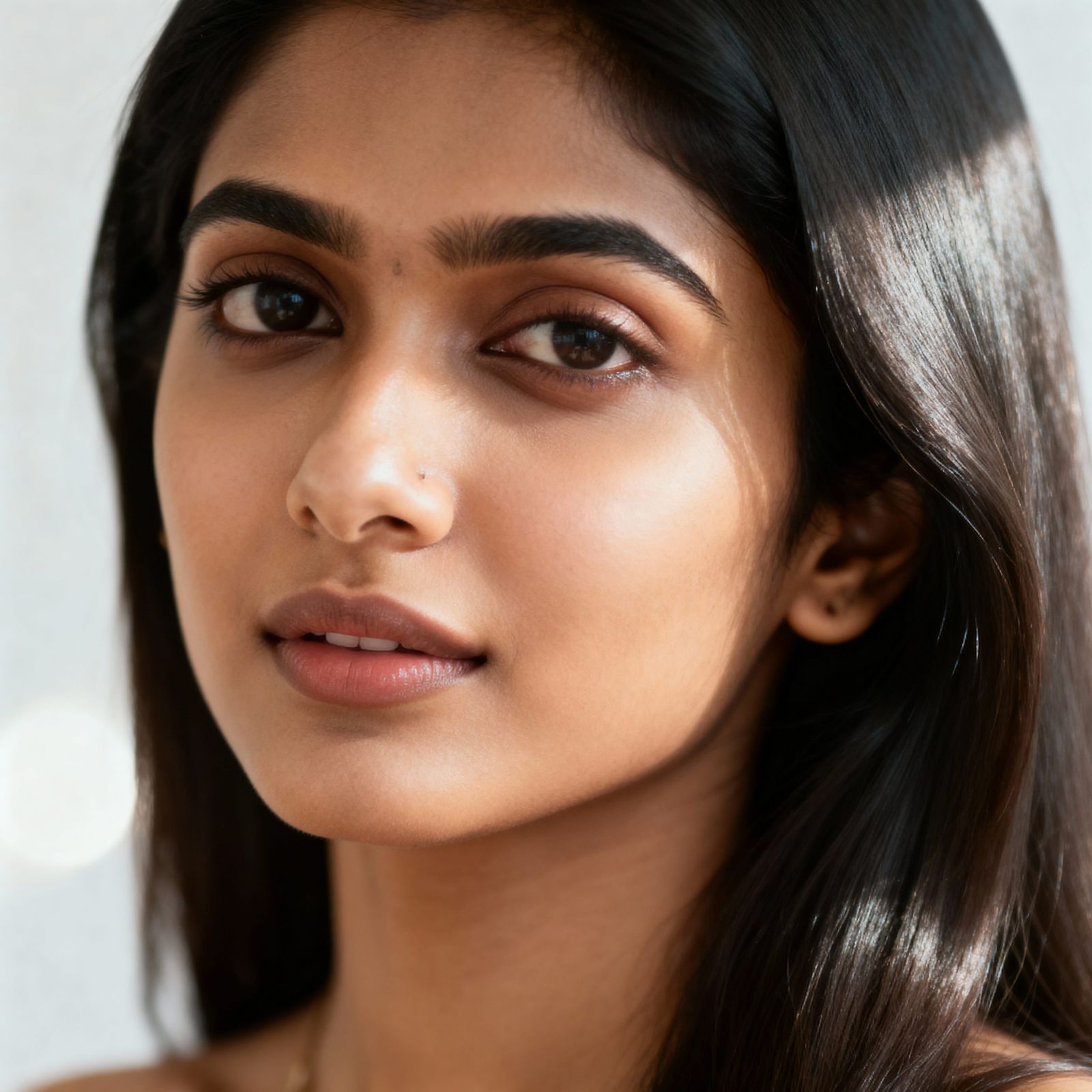 Photorealistic Portrait of a Beautiful Indian Woman