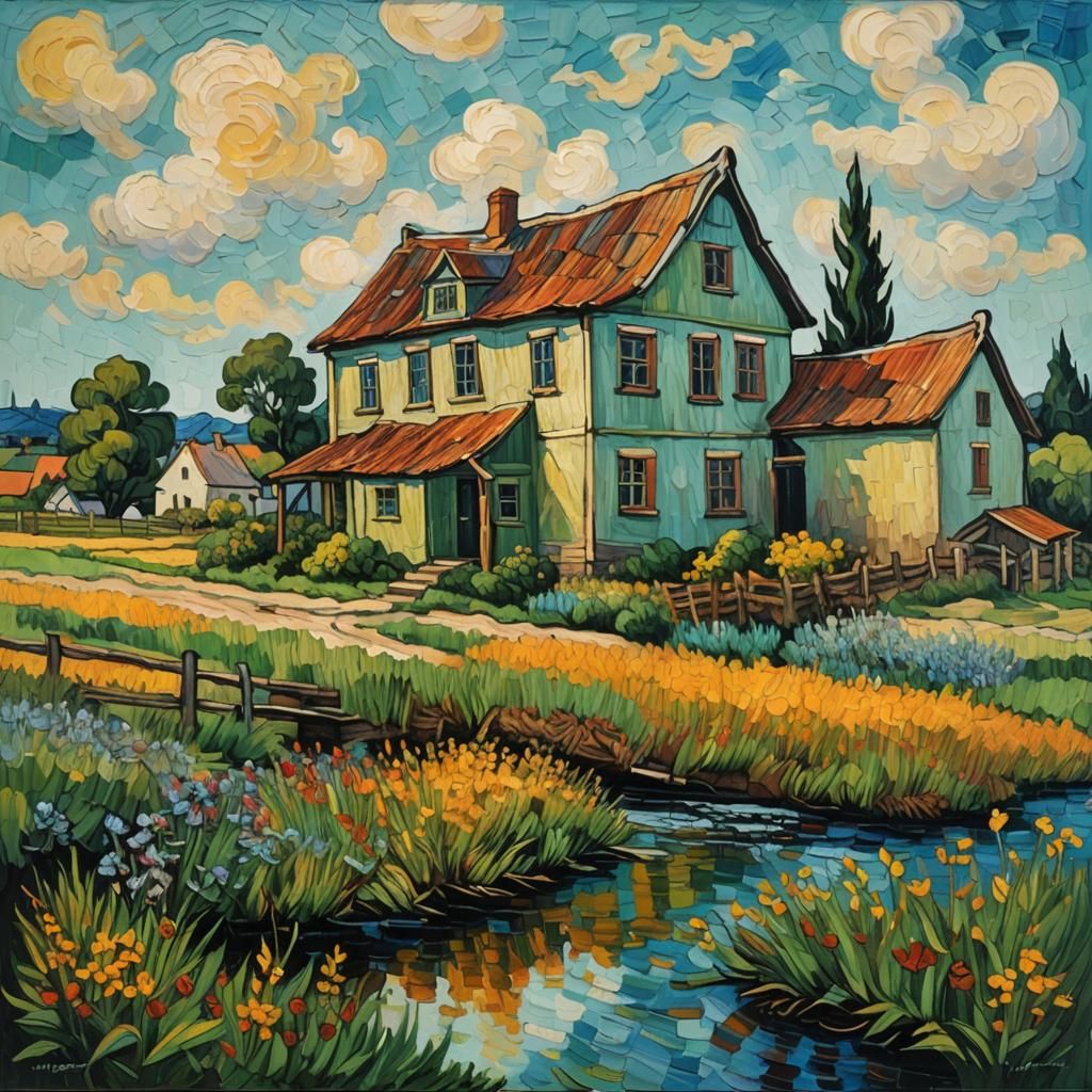 Casa de campo holandesa