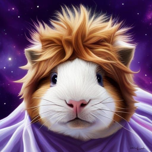 Guinea Pig Superhero Flies Around Earth