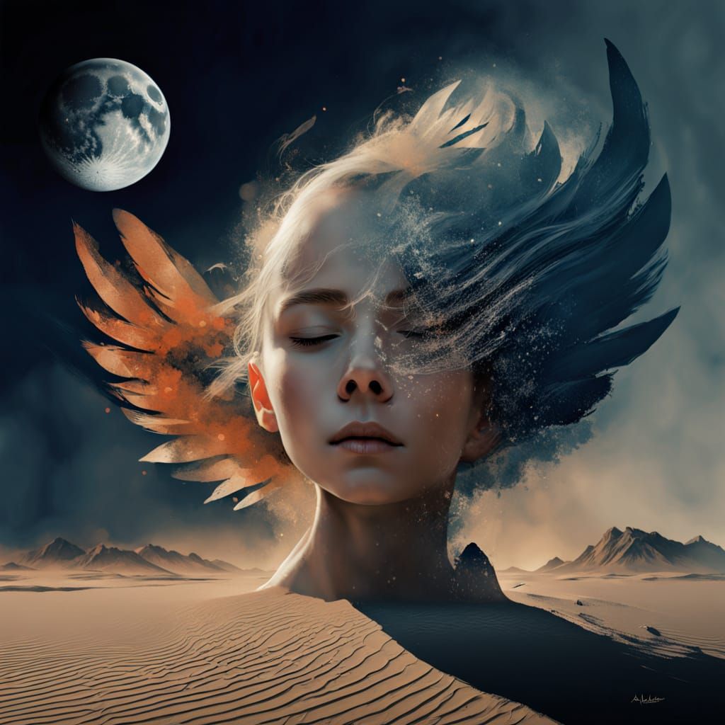 Shadows of Doubt: Ink Wash Silhouette