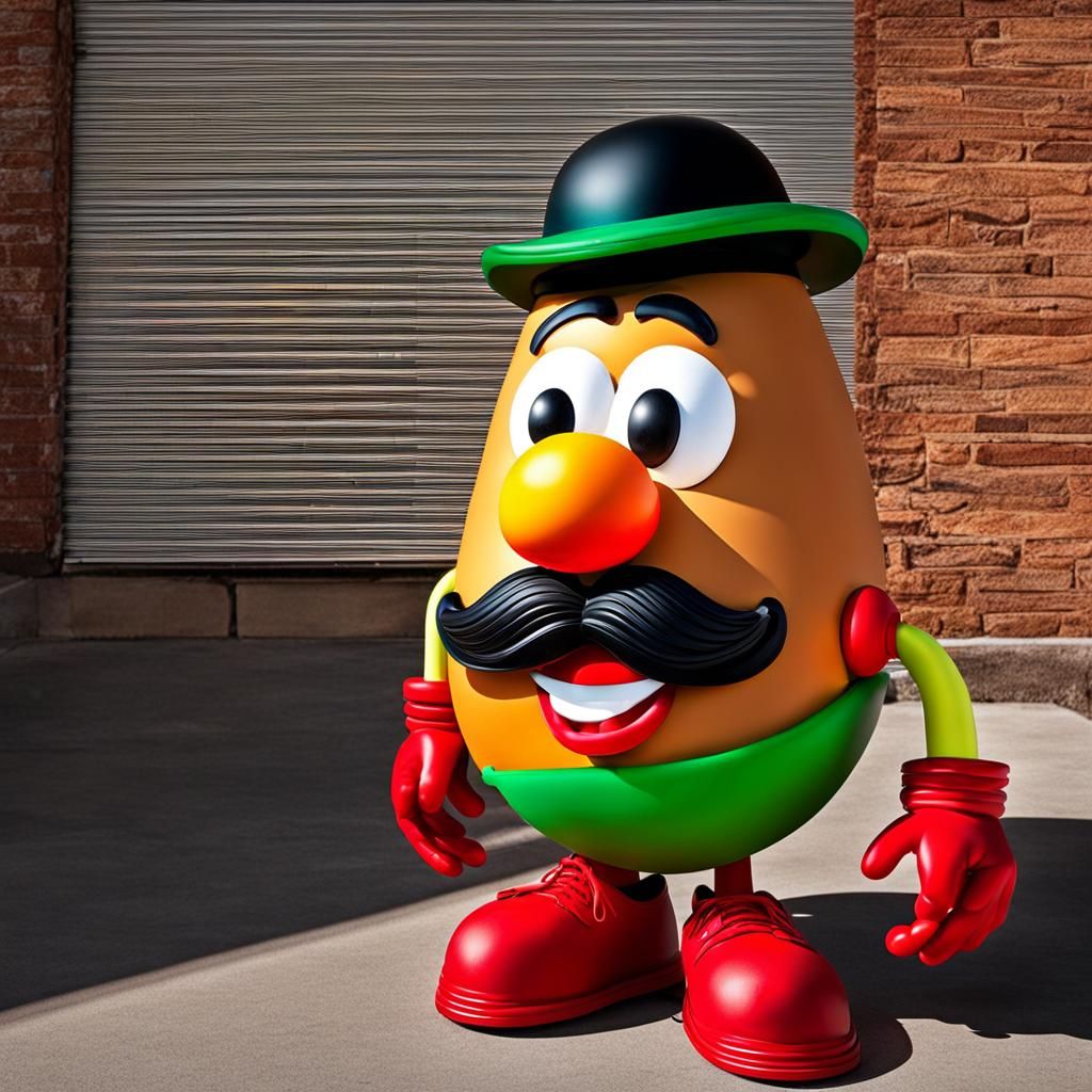 Good Vibe Mr. Potato Head Digital Rendering