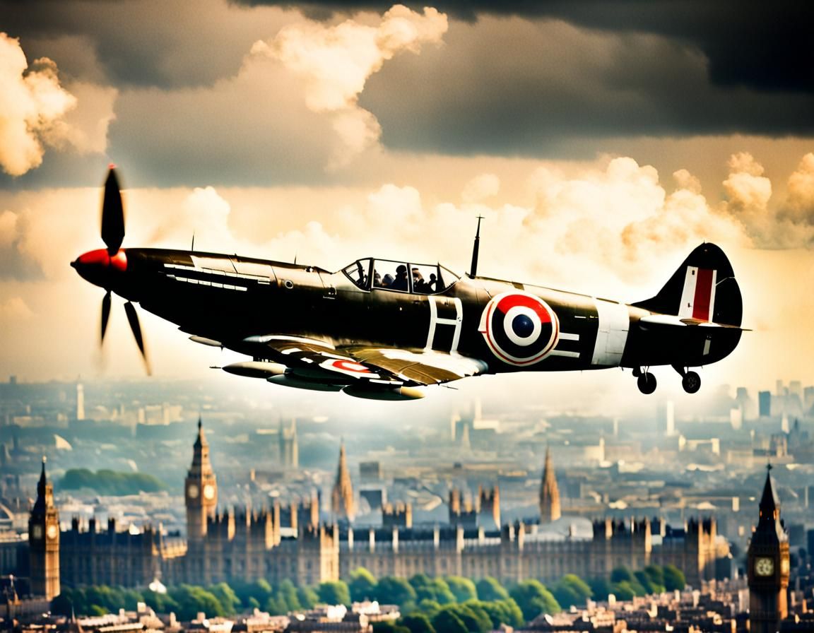 Spitfire in Battle of Britain, Professional Photography