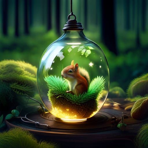 Trapped in the acorn she loved so much: #3