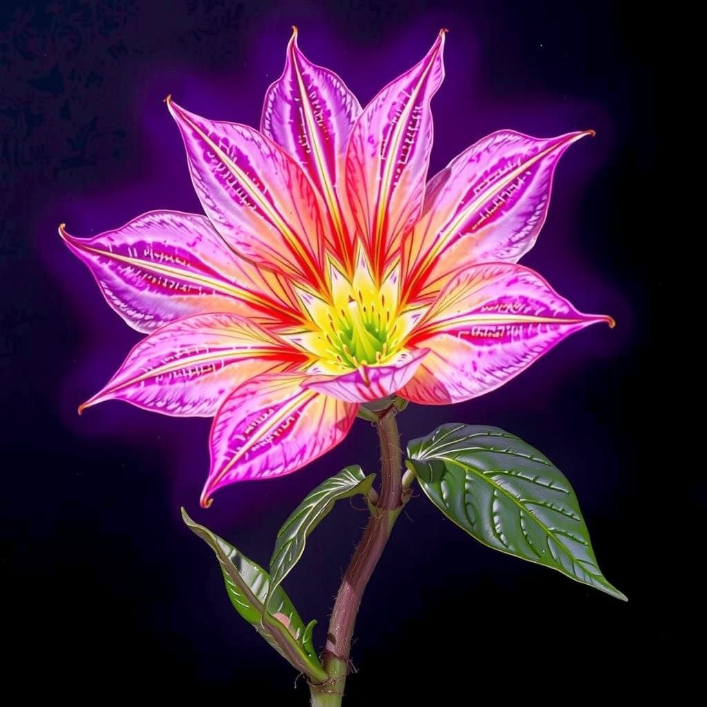 Floral Tapestry in Vibrant Bloom