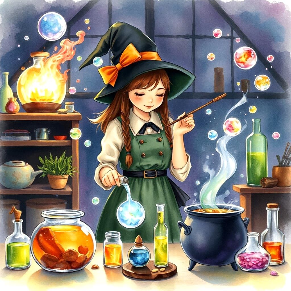 Magical Chores: AI Art