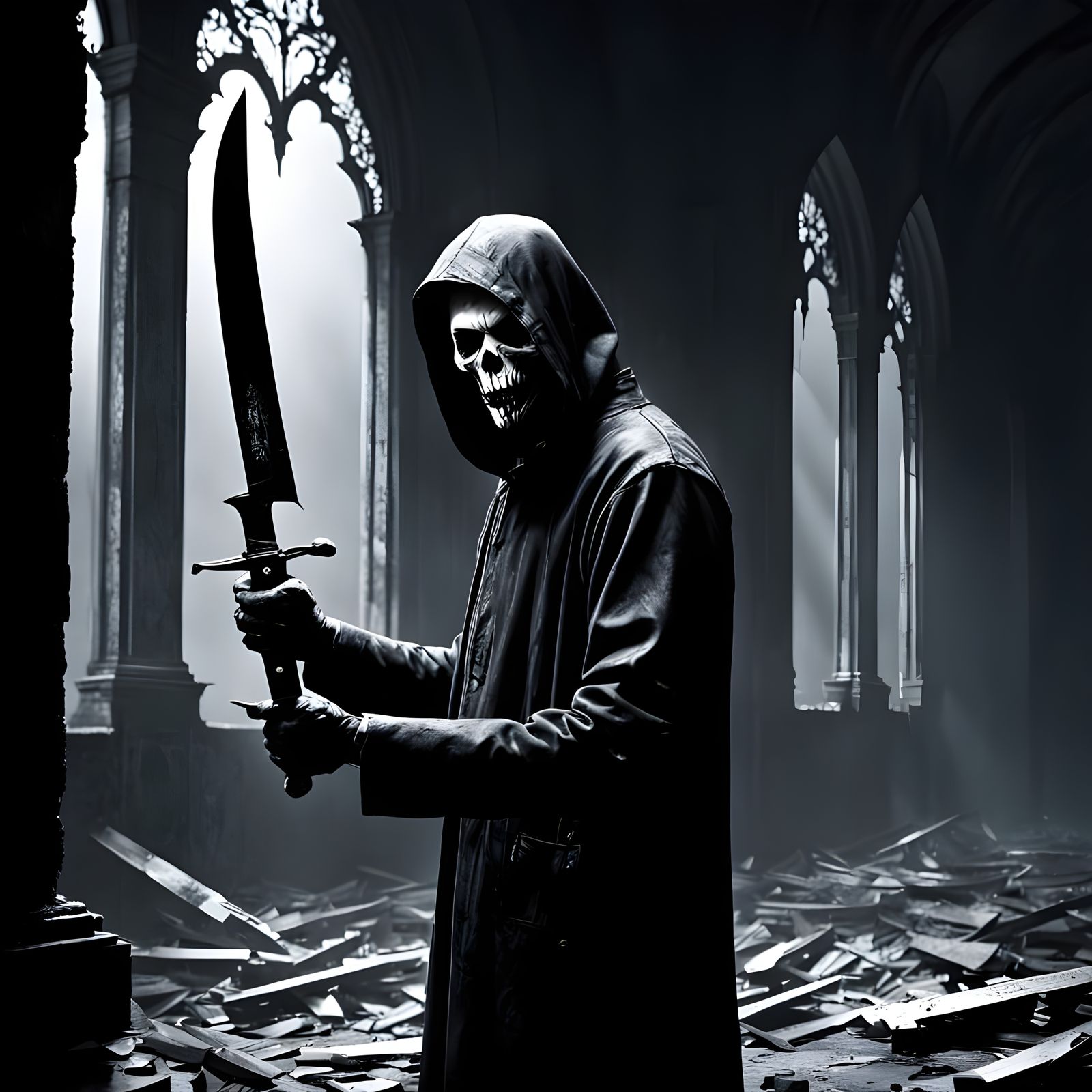 Sinister Cut: Gothic Art Nouveau Horror