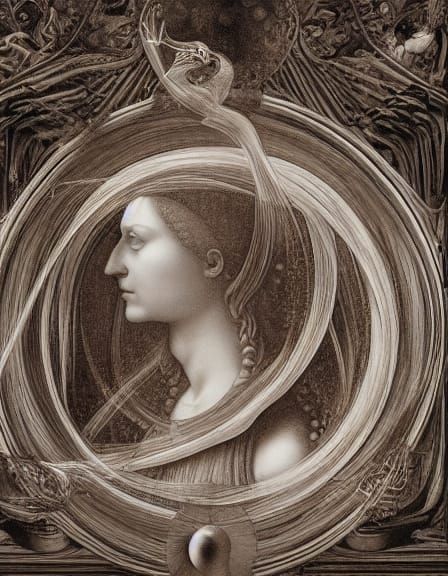 Human Consciousness as a Da Vinci-Inspired Masterpiece