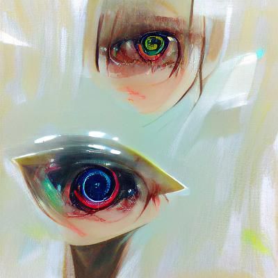 Dramatic Close-up of a Single Eye