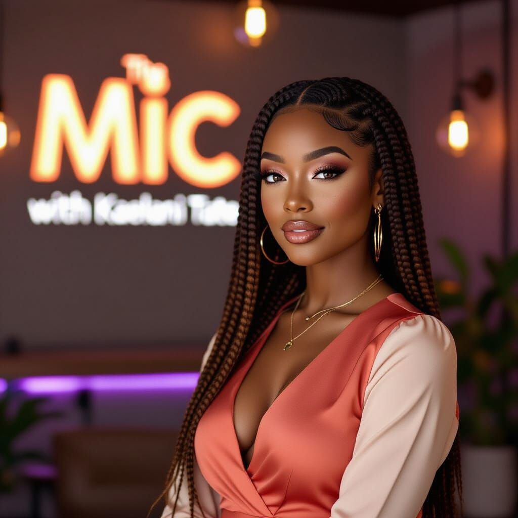 Kaelani Tate: Confident Professional Portrait in Studio Ligh...