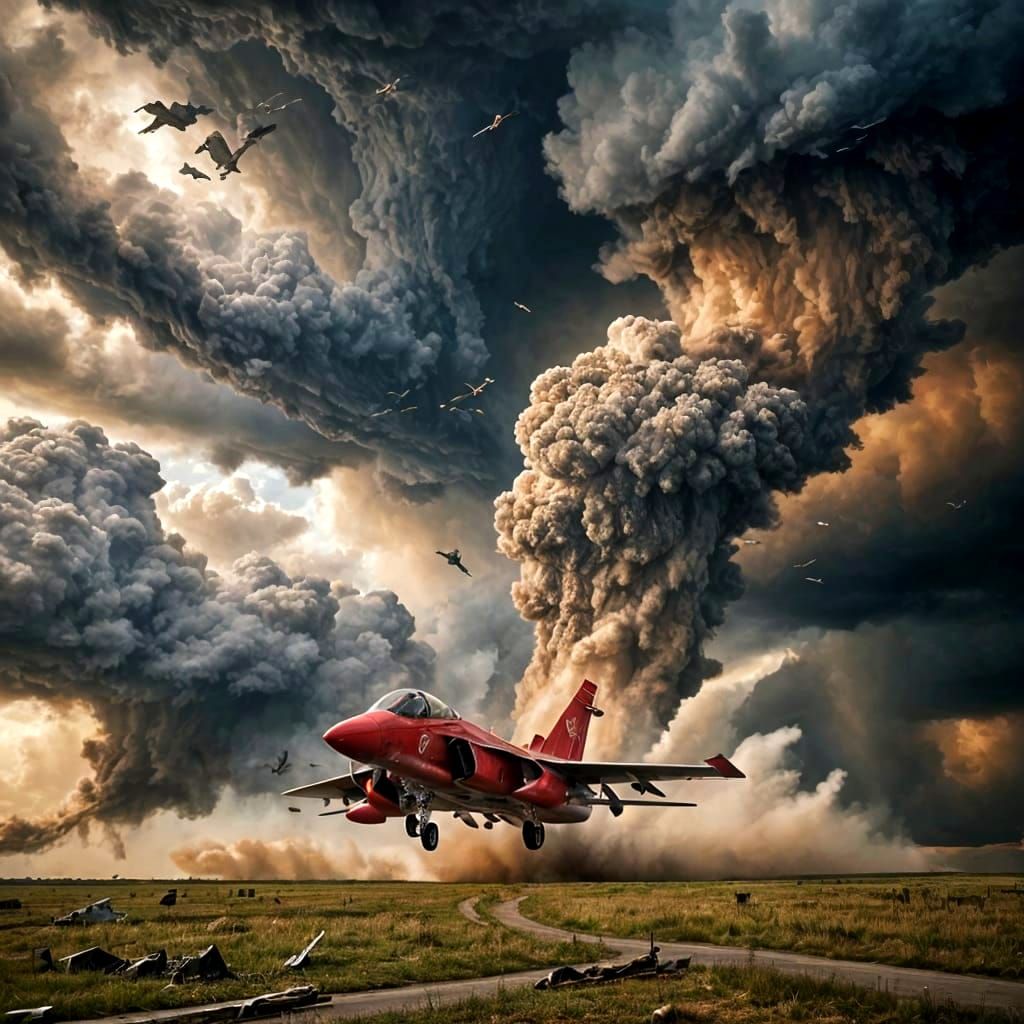 Escaping a Tornado
