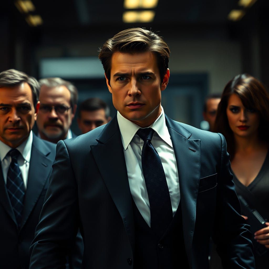 Action Heroes Unite in Gritty Cinematic Style