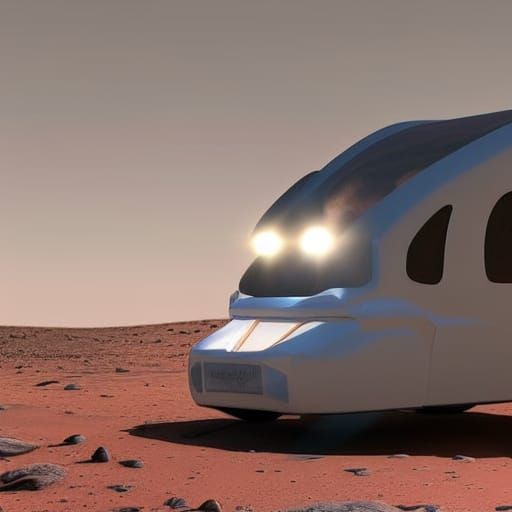 Futuristic RV Camping on Mars: A Realistic Vision