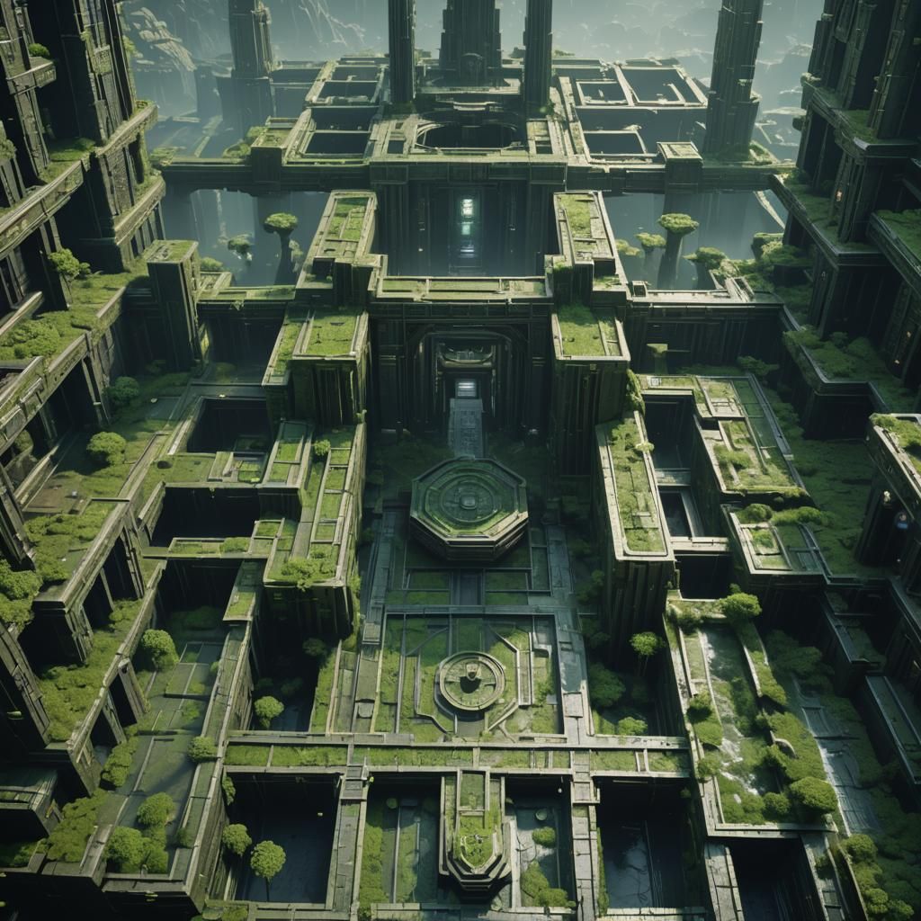 Matrix Labyrinth: 3D Game Cinematic in 8K