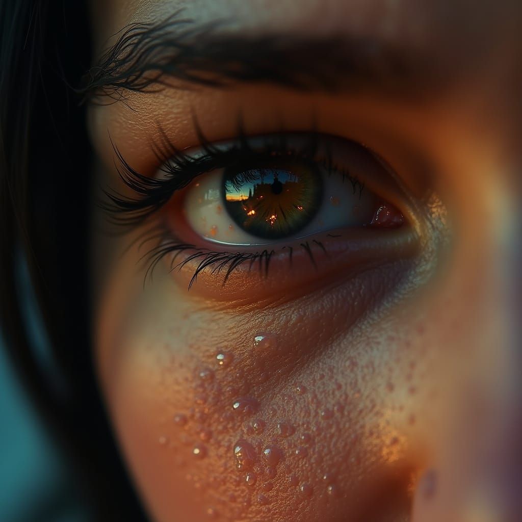 Apocalyptic Reflections in a Tearful Eye