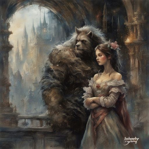 Beauty and the Beast AI Interpretation