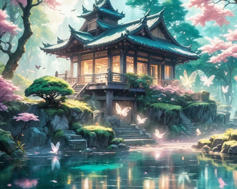 By artist "anime", 3d anime art, inspired by WLOP, Artstatio...