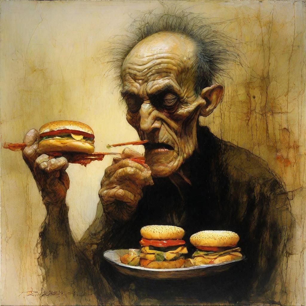 Surreal Knuckle Sandwich Feast