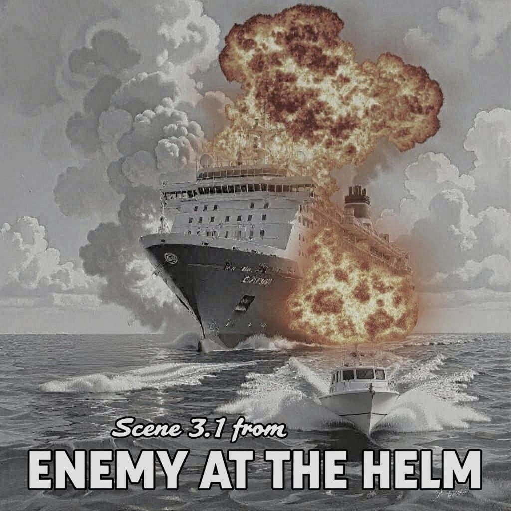 Cruise Ship Incident: Coast Guard Vessel Damaged