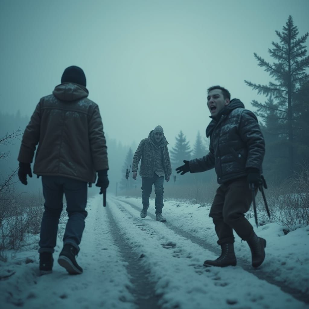 Zombie Apocalypse in Snowy Norway