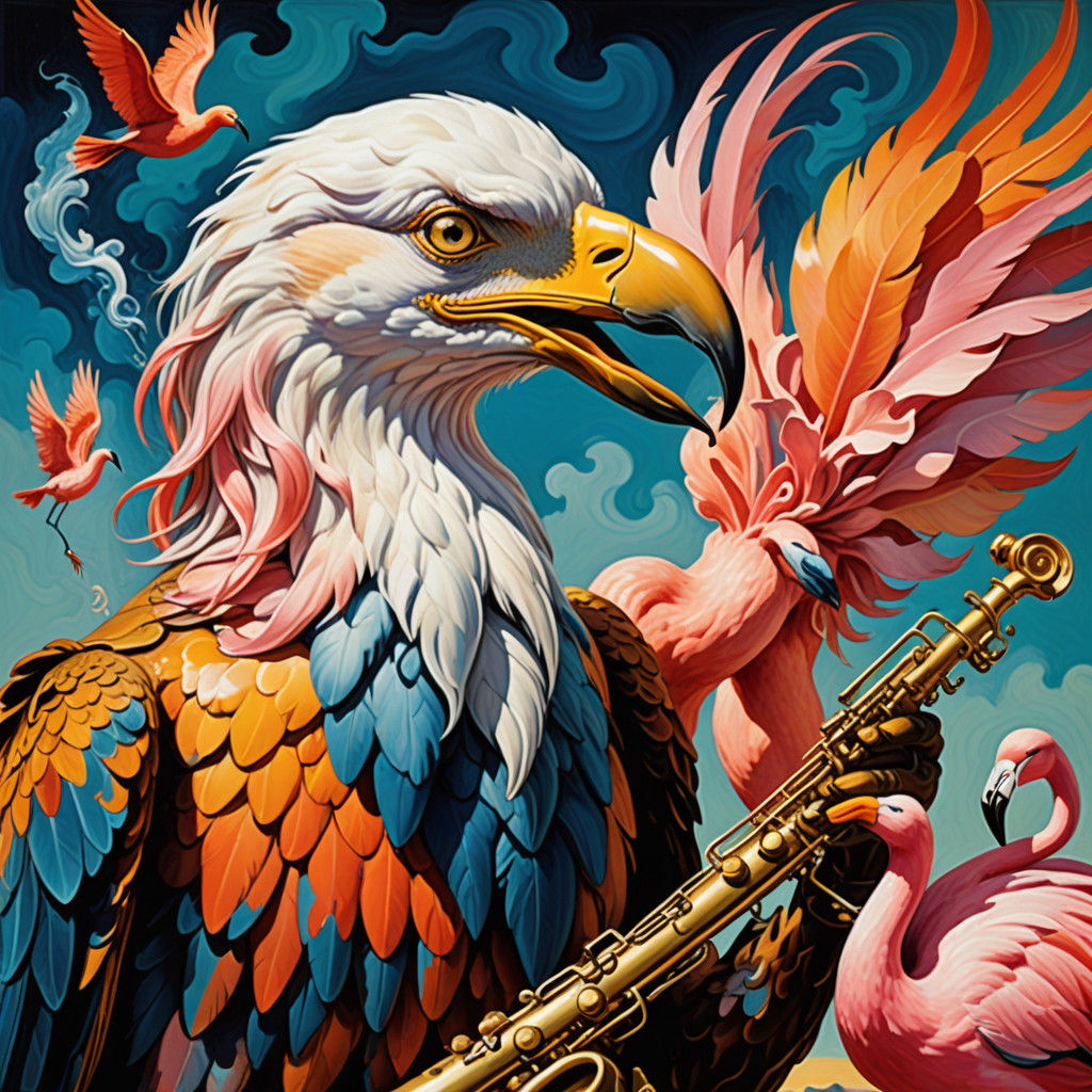 Eagle's Melodious Surrealism