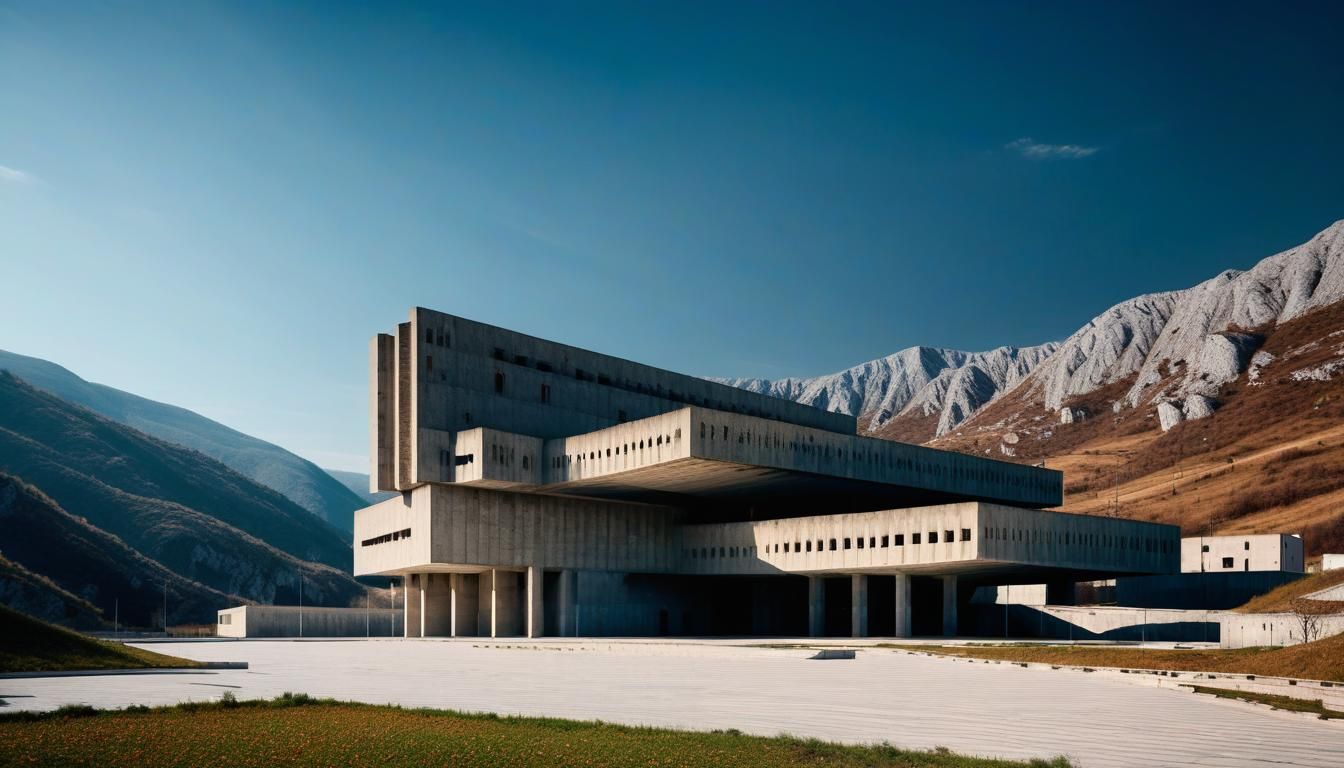 Brutalist Architecture: Montenegro's Memorial and Cultural C...