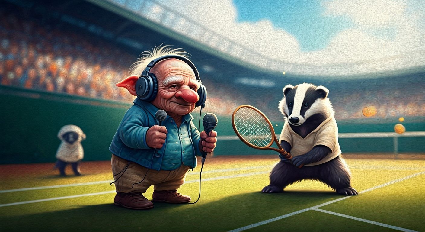 Troll Reporting Live From The Wombledon Open