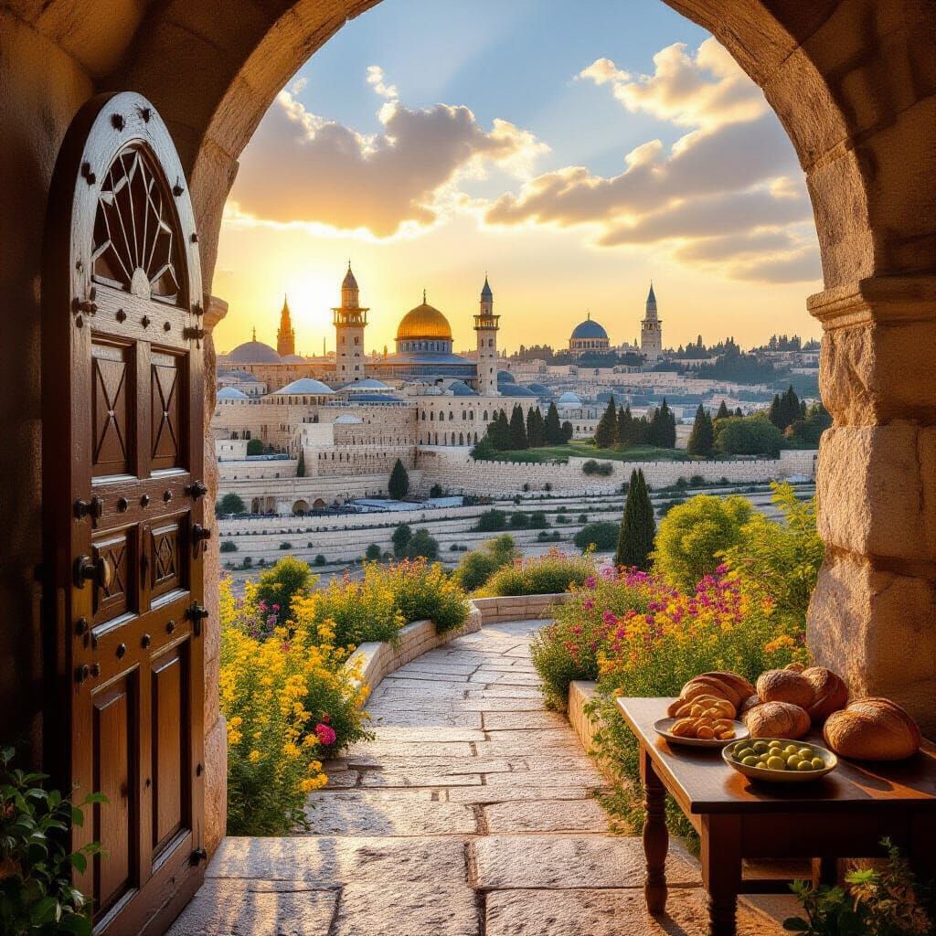 Jerusalem's Sacred Landscape: Architecture and Nature United