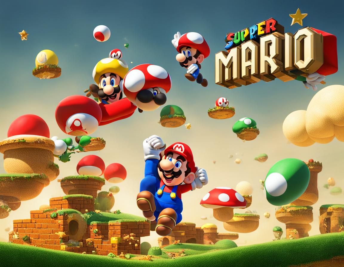 Super Mario AI Image