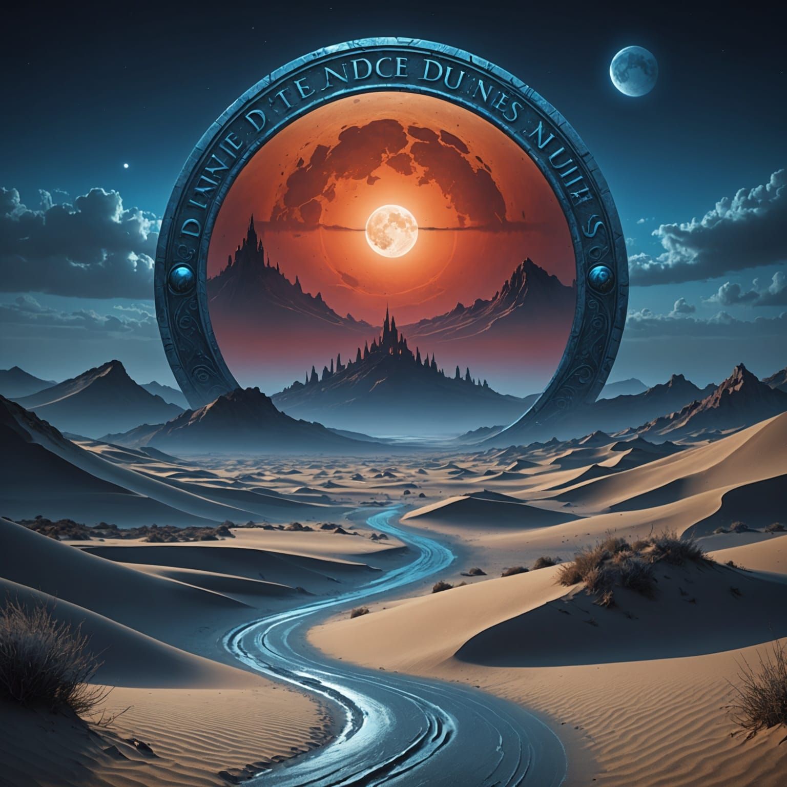 Drastic Modifications Splash Screen in Fantasy Concept Art