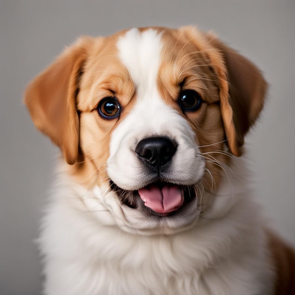 Cute Dog Portrait