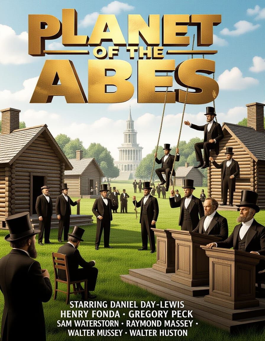 Planet of the Abes: Lincoln Clones Rule Surreal World