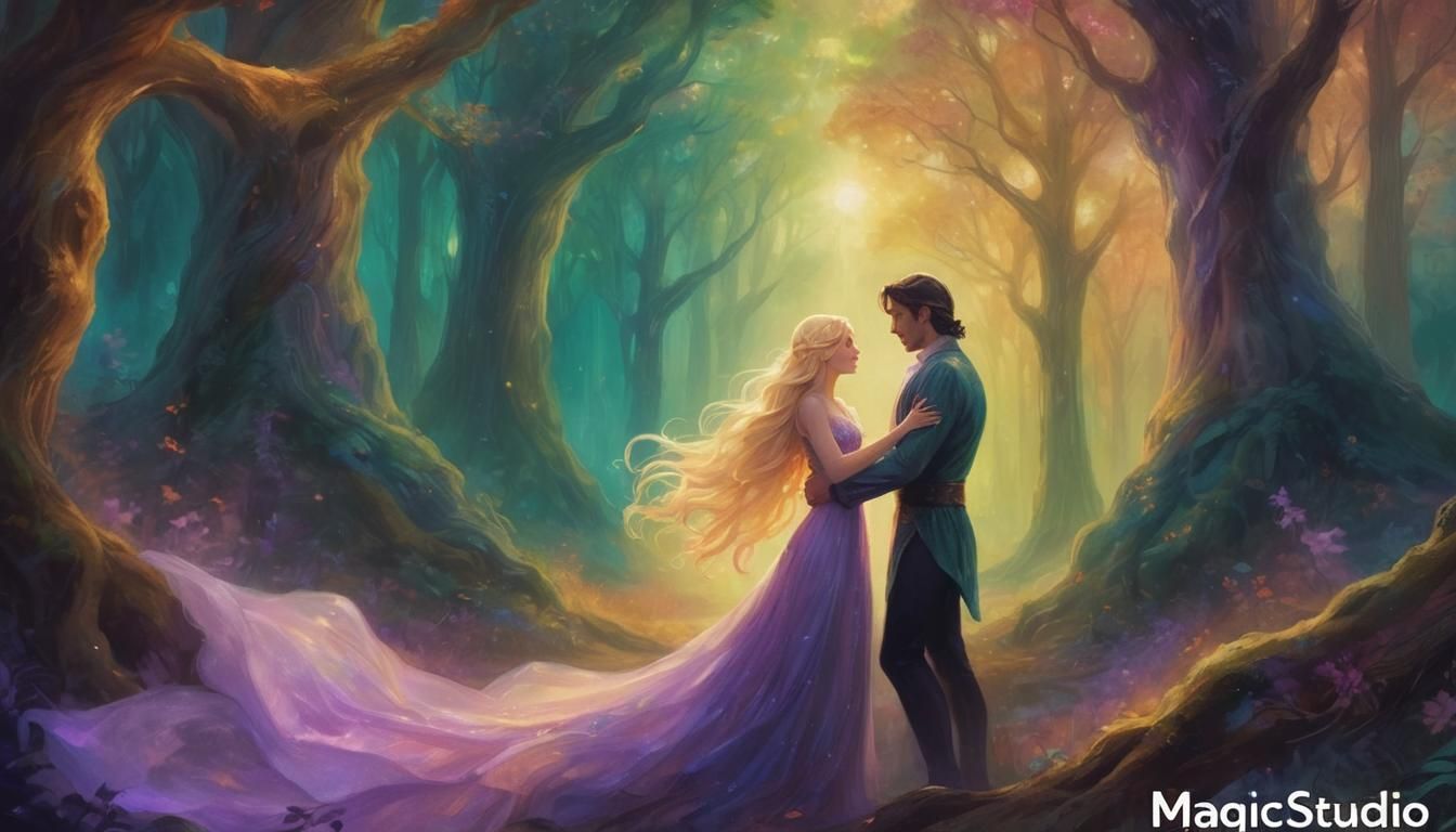 Enchanted Forest: A Whimsical Storybook Illustration