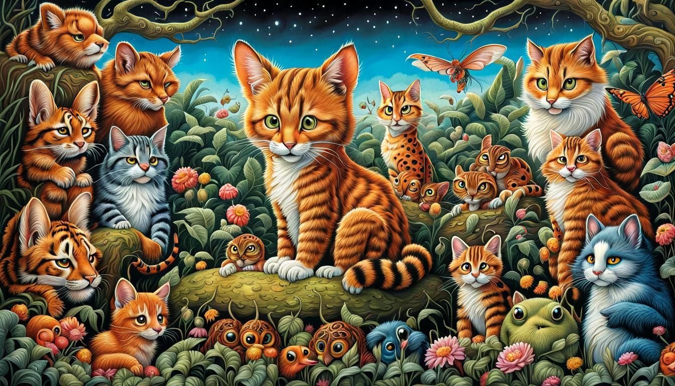 All the Cross-eyed Cats