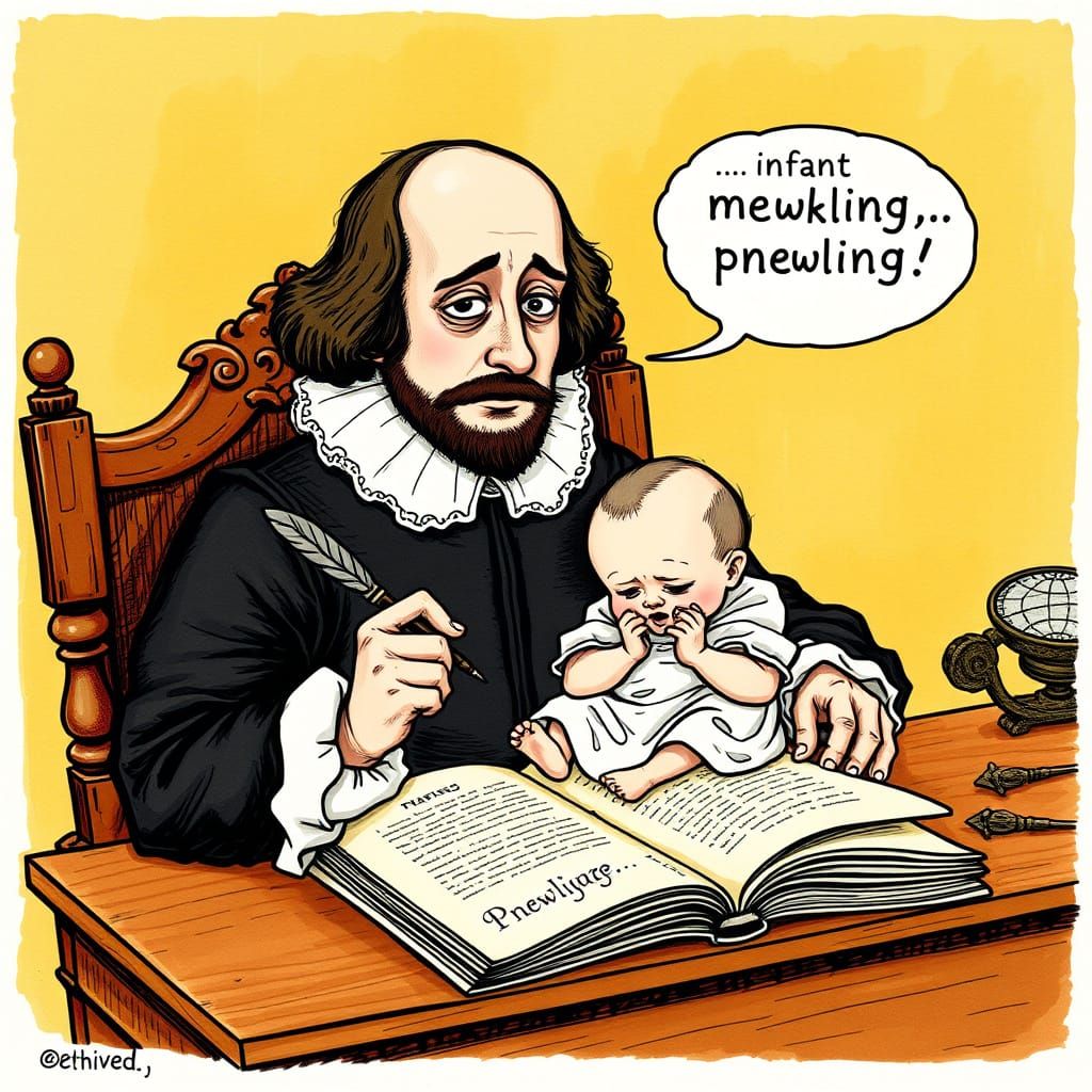 Shakespeare's Whimsical Scene of Frustration