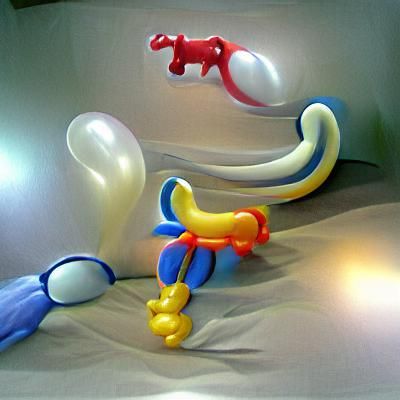 Colorful Balloon Animal Collection