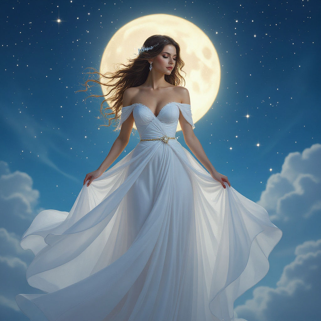 Celestial Goddess Portrait