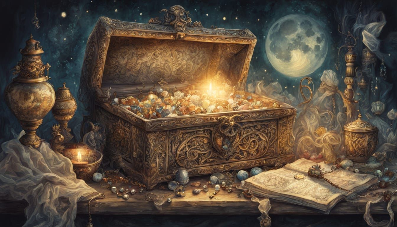 Grandma's Attic: Whimsical Treasure Chests