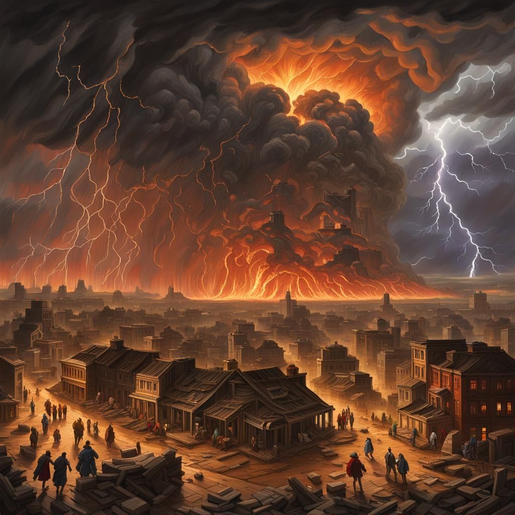 Apocalyptic Storm: Nature's Wrath in Unreal Engine