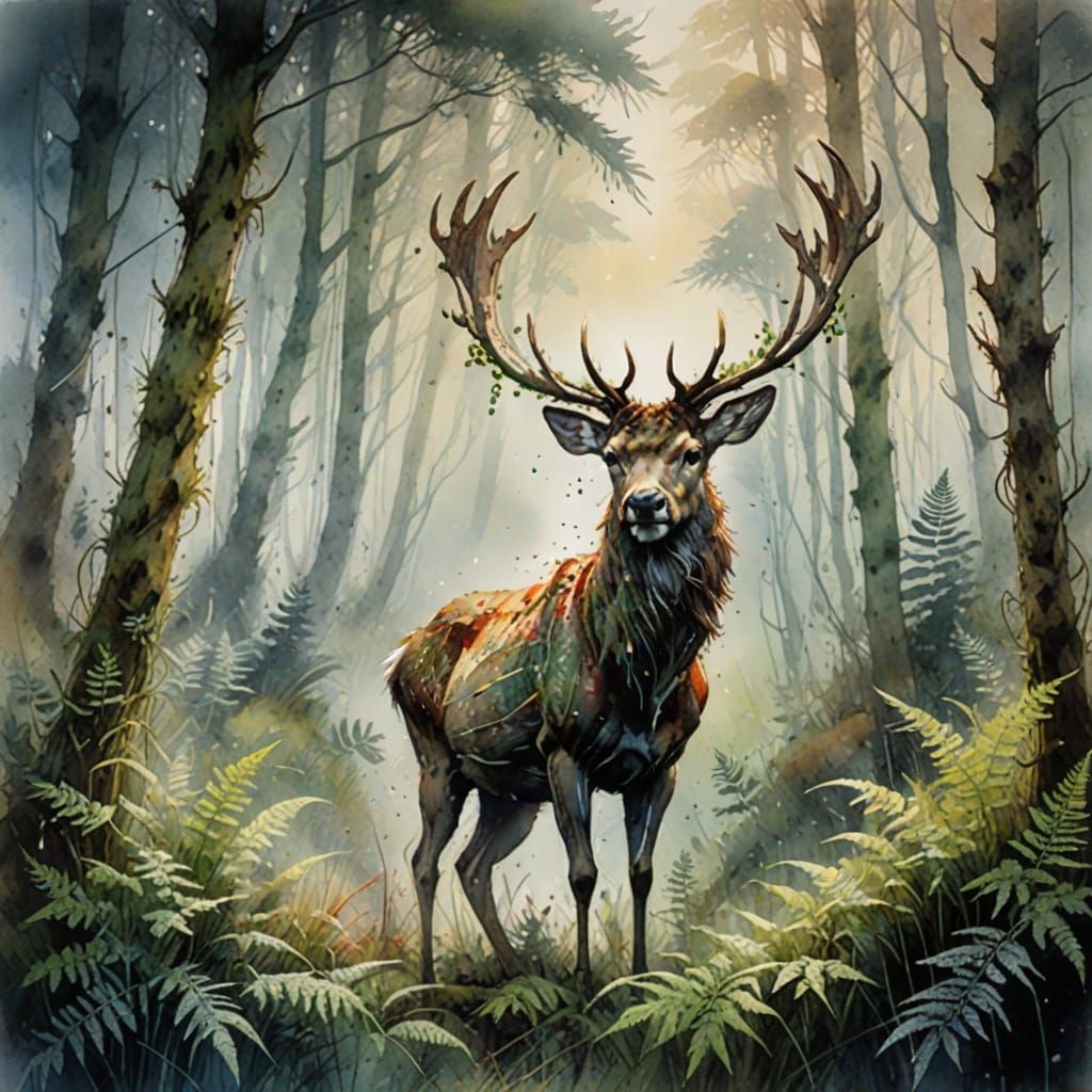 Morning Magic in the Misty Glen