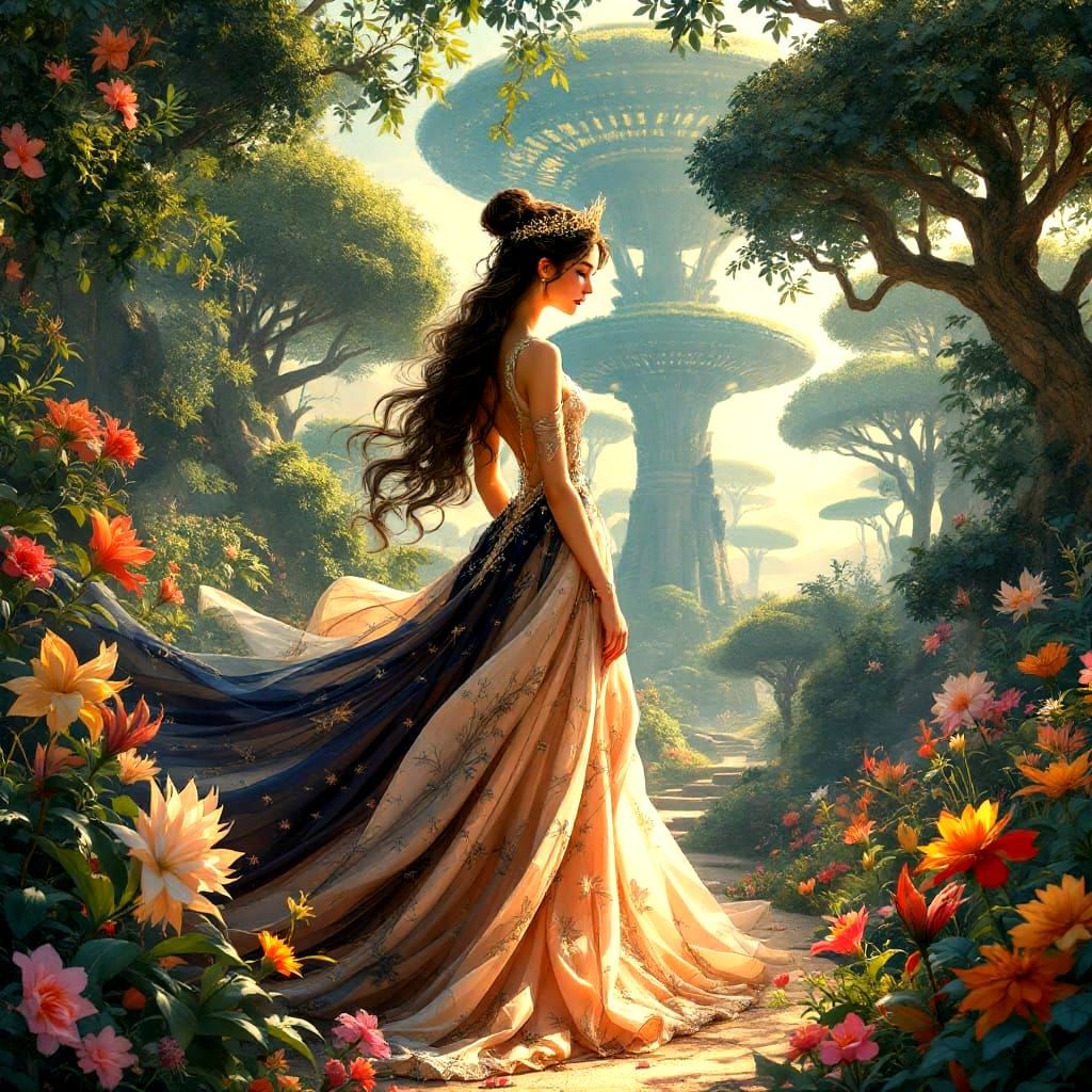 Princess Zoe from the armon planet