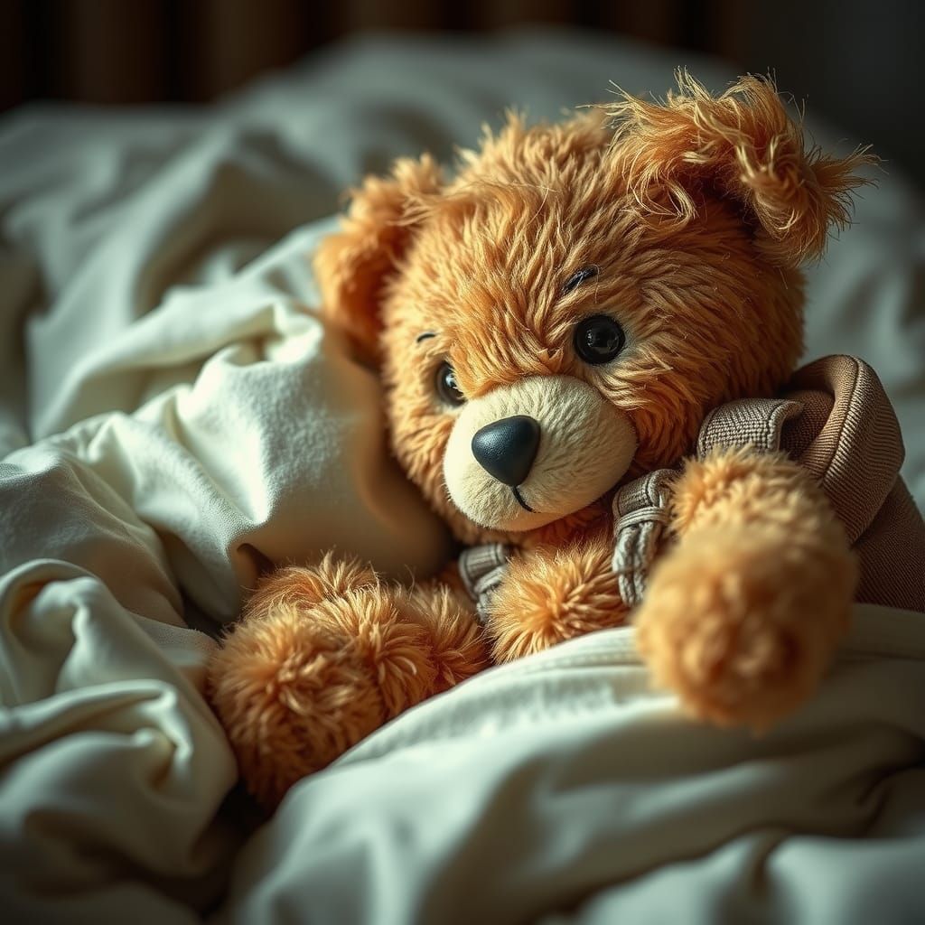 Teddy Bear's Adventures: Bedtime, Backpack, and Vintage Port...