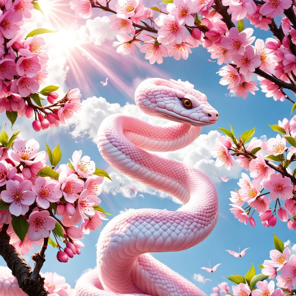 snake 🌸 🐍