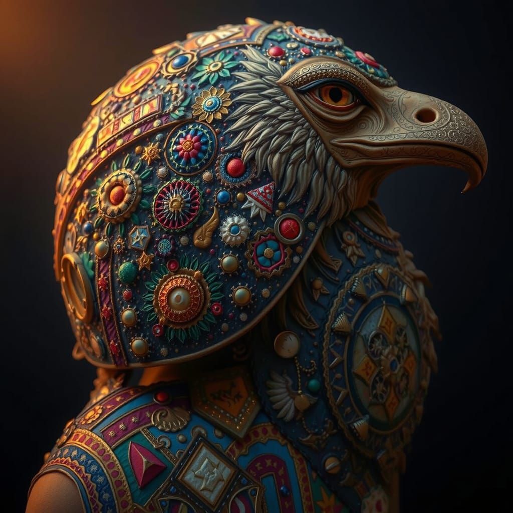 Masterpiece Painting of Beauty and Truth