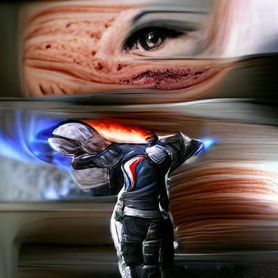 Futuristic Sci-Fi Landscape in Digital Art Style