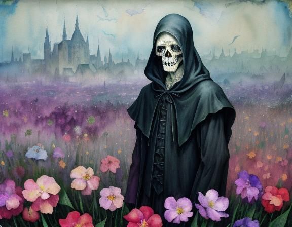 Totentanz: A Spooky Dance of Death in Impressionist Style