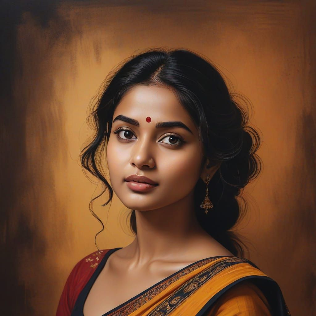 Elegance captured in bold, delicate strokes